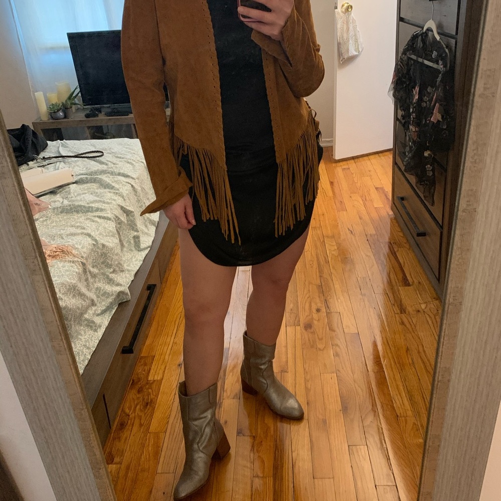 🚫SOLD🚫Fringe Jacket - Picture 3 of 5